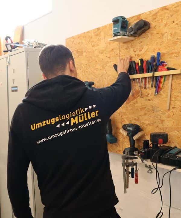 Fernumzug mit Möbelmontage